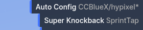 AutoConfig after a change