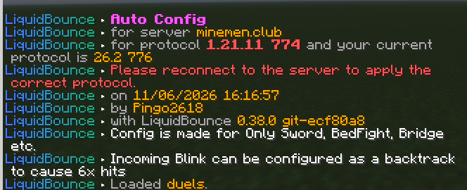 Config for another version