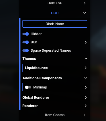 HUD Configuration Small