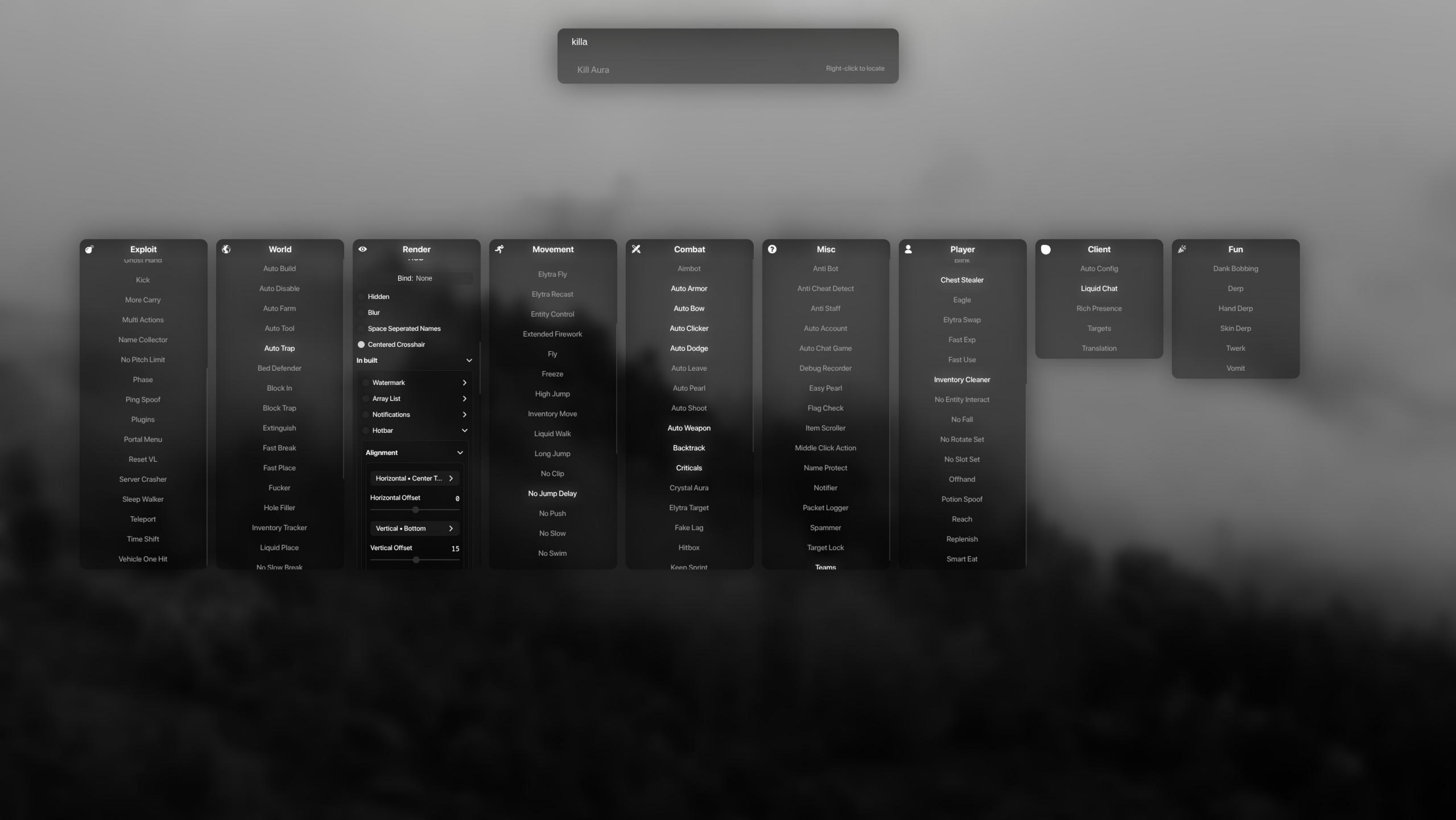 JelloBounce ClickGUI